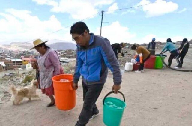 Crisis de agua en Potosí afecta a 13 municipios