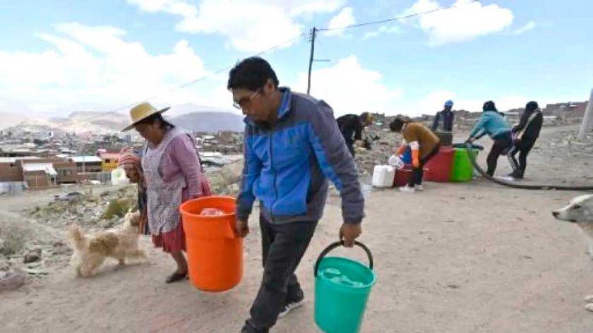 Crisis de agua en Potosí afecta a 13 municipios