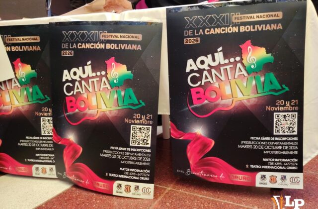 Aumento en la difusión del festival "Aquí Canta Bolivia"