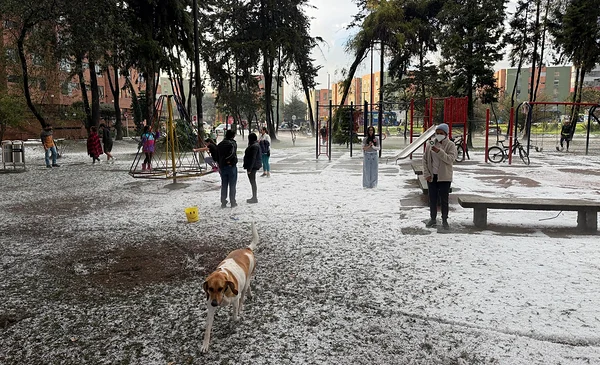 Granizada histórica paraliza el aeropuerto de Bogotá y causa inundaciones en la ciudad