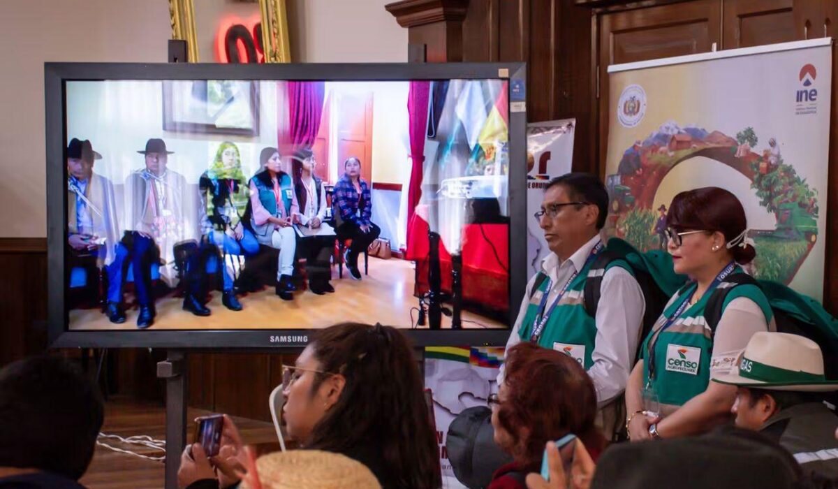 Oruro inicia el Censo Agropecuario 2026 con tecnología digital
