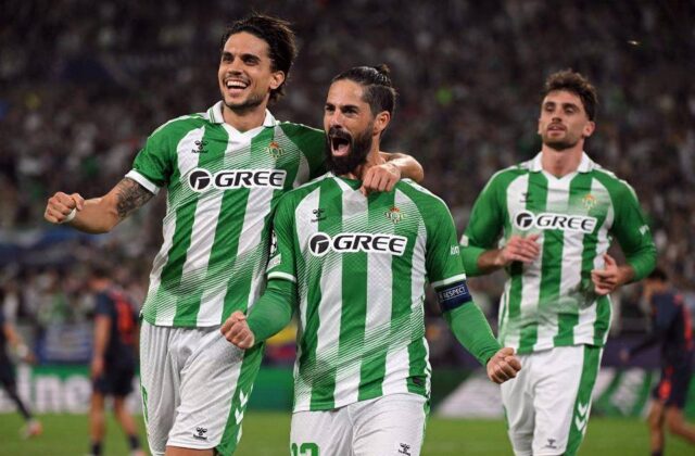 El Real Betis, bajo la dirección de Pellegrini, continúa invicto en la Champions