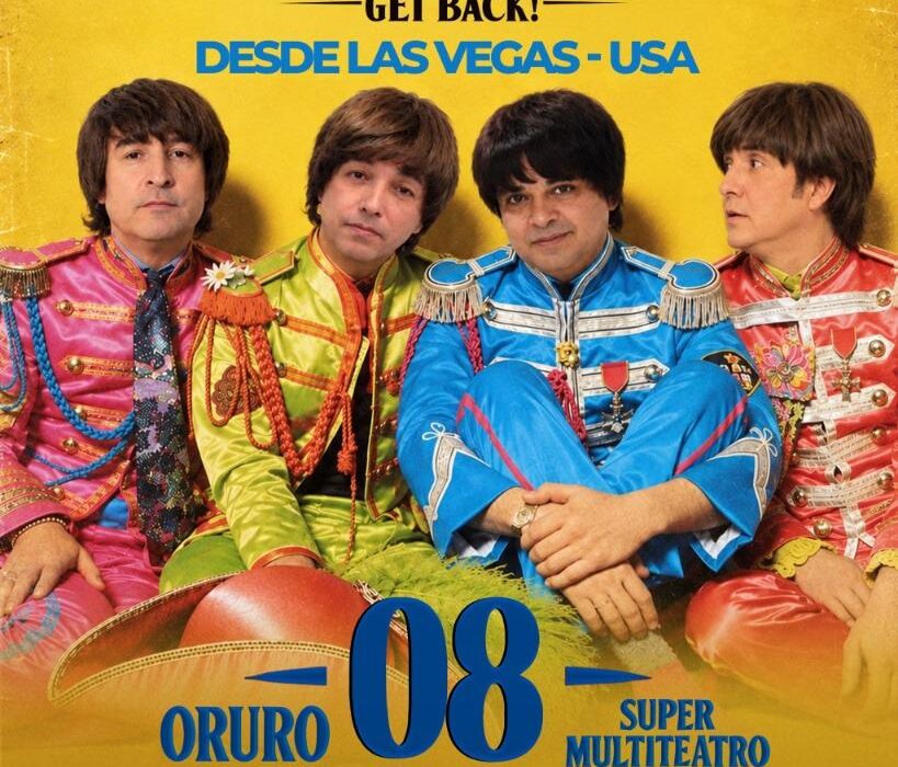 El fenómeno The Beatles llega a Oruro con ‘The Beatlemania – Get Back!’