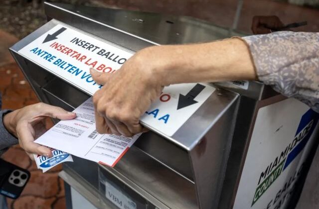 Incremento del voto anticipado en EE.UU. beneficia a demócratas antes de elecciones