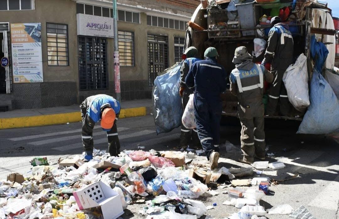 El Concejo Municipal de Oruro rechaza propuesta de aumento de tarifas de aseo